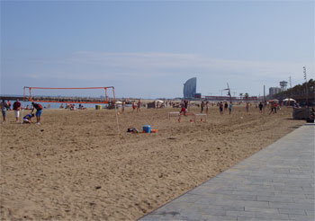 Barceloneta i Barcelona