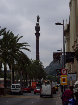 Monument a Colom i Barcelona Monument a Colom i Barcelona